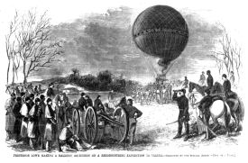 A US Civil War observation balloon