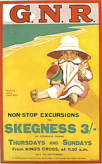 A railway poster of 1907