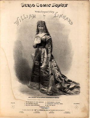 The cover of the sheet music