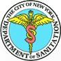 The logo of the New York Department of Sanitation.