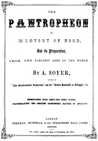 Title page of 'Pantropheon'