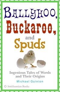 The cover of the US paperback edition of Ballyhoo, Buckaroo and Spuds