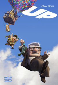 A poster for the Disney Pixar 3S animated film Up